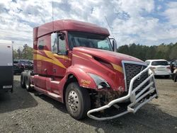 Salvage trucks for sale at Lufkin, TX auction: 2020 Volvo VN VNL