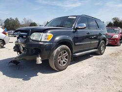 Salvage cars for sale at Madisonville, TN auction: 2007 Toyota Sequoia Limited