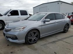 Salvage cars for sale at Sacramento, CA auction: 2017 Honda Accord Touring