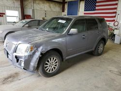 Salvage cars for sale at Helena, MT auction: 2008 Mercury Mariner Premier