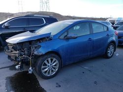 Salvage cars for sale at Littleton, CO auction: 2014 KIA Forte LX