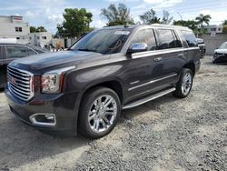 Salvage cars for sale at Opa Locka, FL auction: 2018 GMC Yukon SLT