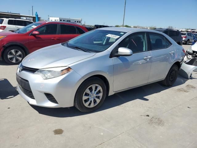 2016 Toyota Corolla L