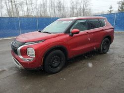 Salvage cars for sale from Copart Atlantic Canada Auction, NB: 2022 Mitsubishi Outlander SE