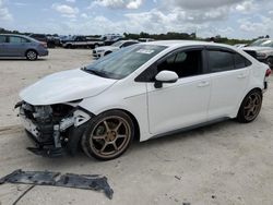 Salvage cars for sale from Copart West Palm Beach, FL: 2020 Toyota Corolla SE