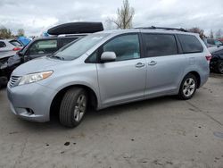 Salvage cars for sale from Copart Woodburn, OR: 2015 Toyota Sienna LE