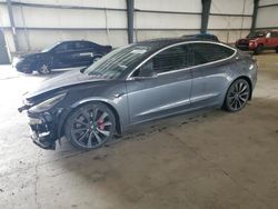 Salvage cars for sale from Copart Graham, WA: 2020 Tesla Model 3