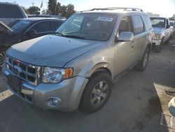 Ford salvage cars for sale: 2012 Ford Escape Limited