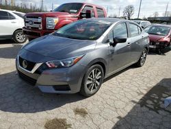 Salvage cars for sale at Bridgeton, MO auction: 2021 Nissan Versa SV