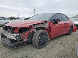 Salvage cars for sale from Copart Sacramento, CA: 2022 Toyota Camry XSE