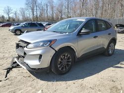 Salvage cars for sale at Waldorf, MD auction: 2022 Ford Escape S