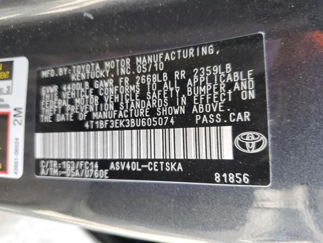 2011 Toyota Camry Base