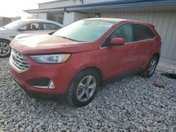 Salvage cars for sale at Wayland, MI auction: 2021 Ford Edge SEL
