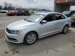 Volkswagen Jetta salvage cars for sale: 2015 Volkswagen Jetta TDI