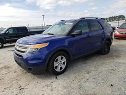 Salvage cars for sale at Lumberton, NC auction: 2014 Ford Explorer