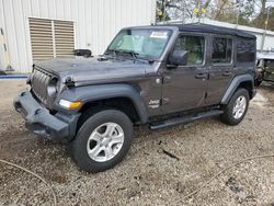 Jeep salvage cars for sale: 2018 Jeep Wrangler Unlimited Sport