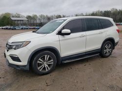 Salvage cars for sale from Copart Charles City, VA: 2016 Honda Pilot EXL