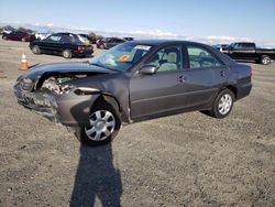 Salvage cars for sale at Antelope, CA auction: 2004 Toyota Camry LE