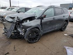 Salvage cars for sale at Woodhaven, MI auction: 2020 GMC Terrain SLT