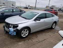 Salvage cars for sale at Chicago Heights, IL auction: 2020 Chevrolet Malibu LS