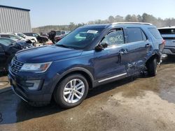 Salvage cars for sale from Copart Harleyville, SC: 2016 Ford Explorer XLT