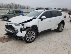 Salvage cars for sale at New Braunfels, TX auction: 2024 Toyota Rav4 XLE Premium