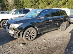 Acura salvage cars for sale: 2016 Acura MDX Technology