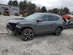 Salvage cars for sale at Mendon, MA auction: 2019 Nissan Rogue S