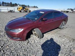 Chrysler 200 salvage cars for sale: 2015 Chrysler 200 S