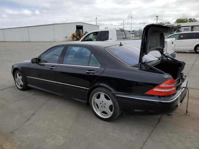 2002 Mercedes-Benz S 55 AMG