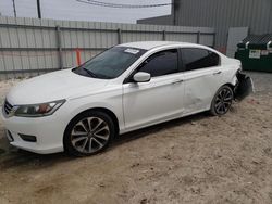 Salvage cars for sale at Jacksonville, FL auction: 2015 Honda Accord Sport