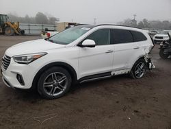 Salvage cars for sale from Copart Newton, AL: 2017 Hyundai Santa FE SE Ultimate