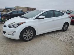 Salvage cars for sale from Copart Kansas City, KS: 2016 Hyundai Elantra SE