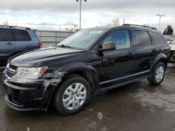 Dodge salvage cars for sale: 2016 Dodge Journey SE