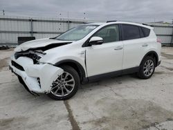 Toyota Rav4 salvage cars for sale: 2018 Toyota Rav4 HV Limited