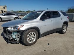 Salvage cars for sale from Copart Wilmer, TX: 2020 Chevrolet Traverse LS