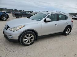Salvage cars for sale from Copart Houston, TX: 2008 Infiniti EX35 Base