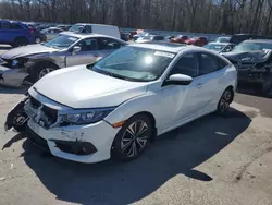 Honda Civic ex salvage cars for sale: 2018 Honda Civic EX