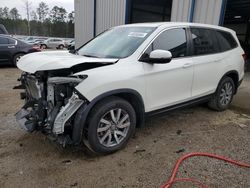 Salvage cars for sale at Harleyville, SC auction: 2019 Honda Pilot EXL