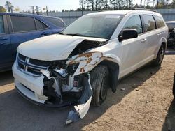 Vehiculos salvage en venta de Copart Harleyville, SC: 2016 Dodge Journey SE