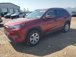 Salvage cars for sale at Central Square, NY auction: 2021 Toyota Rav4 LE