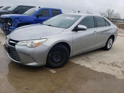 Salvage cars for sale at Grand Prairie, TX auction: 2016 Toyota Camry LE