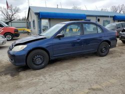 Honda salvage cars for sale: 2004 Honda Civic LX