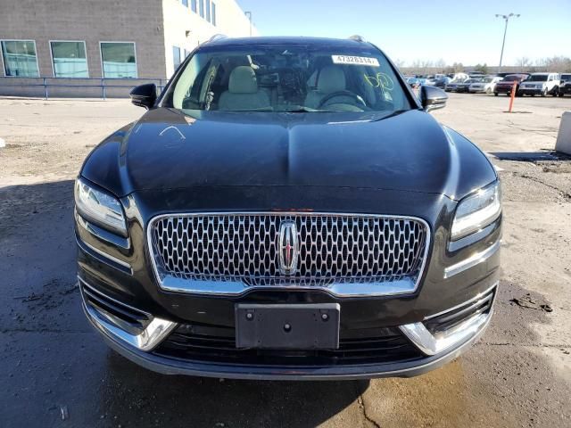 2019 Lincoln Nautilus Reserve