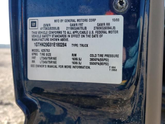 2001 GMC Sierra K2500 Heavy Duty