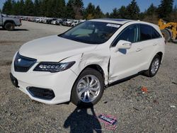Salvage cars for sale from Copart Graham, WA: 2017 Acura RDX