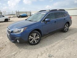 Salvage cars for sale from Copart Temple, TX: 2019 Subaru Outback 3.6R Limited