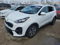 Salvage cars for sale at Bridgeton, MO auction: 2020 KIA Sportage LX