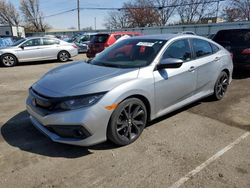 Salvage cars for sale from Copart Moraine, OH: 2020 Honda Civic Sport