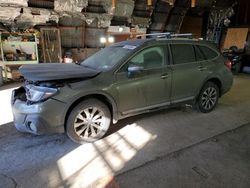 Salvage cars for sale at Albany, NY auction: 2018 Subaru Outback Touring